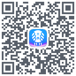 掌上大学的下载二维码