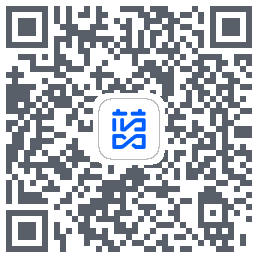 蓝色循环 QRcode