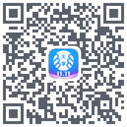 掌上大学的下载二维码