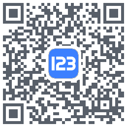 123云盘codice QR per il download