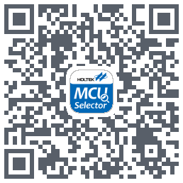 Holtek MCU Selector QRcode