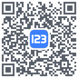 123云盘codice QR per il download