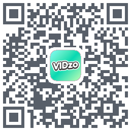 VidzoのダウンロードQRコード