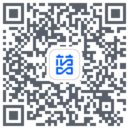 蓝色循环的下載二維碼