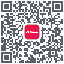 ASIAIRのダウンロードQRコード