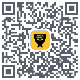 超级猩猩código QR de descarga de