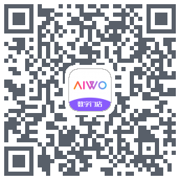 AIWO数字门店código QR de descarga de