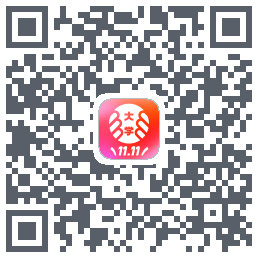 掌上大学的下载二维码