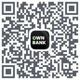 OwnBankのダウンロードQRコード