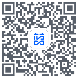蓝色循环的下載二維碼