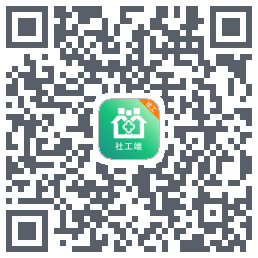 社工端código QR de descarga de