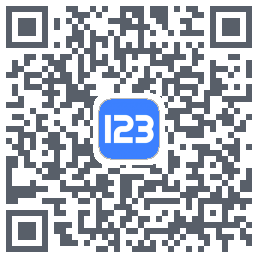 123云盘codice QR per il download