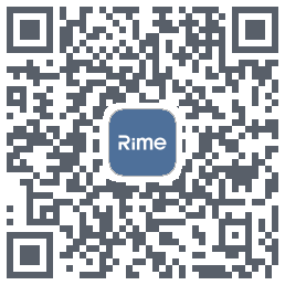 RimeData的下載二維碼
