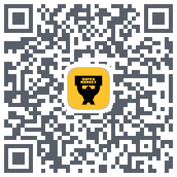 超级猩猩código QR de descarga de