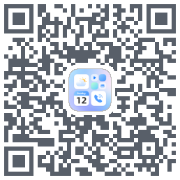 widget桌面小组件código QR de descarga de
