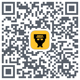超级猩猩código QR de descarga de