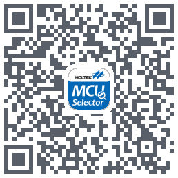 Holtek MCU Selectorcódigo QR de descarga de