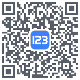 123云盘的下载二维码