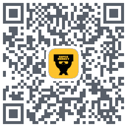 超级猩猩código QR de descarga de