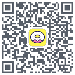 甜甜圈のダウンロードQRコード