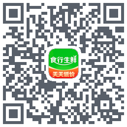 食行生鲜código QR de descarga de