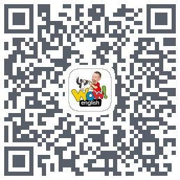 Wow Englishcódigo QR de descarga de