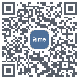 RimeDataのダウンロードQRコード