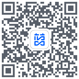 蓝色循环的下載二維碼