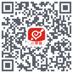 小草莓código QR de descarga de