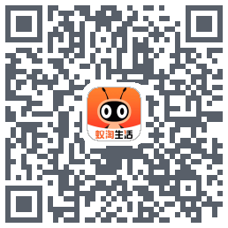 蚁淘生活的下載二維碼
