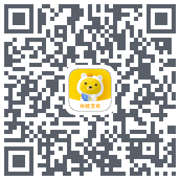 小熊艺术código QR de descarga de