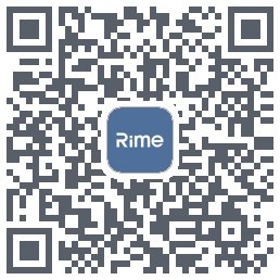RimeDataรหัส QR สำหรับดาวน์โหลด
