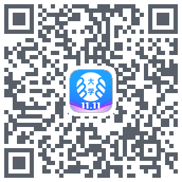 掌上大学的下載二維碼