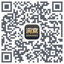 洞窝código QR de descarga de