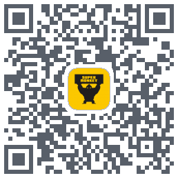超级猩猩código QR de descarga de
