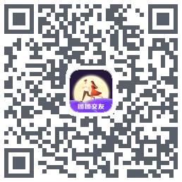 团团交友código QR de descarga de
