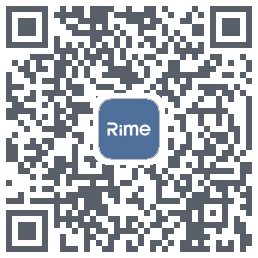 RimeDataรหัส QR สำหรับดาวน์โหลด