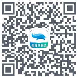 蓝犀牛搬家código QR de descarga de