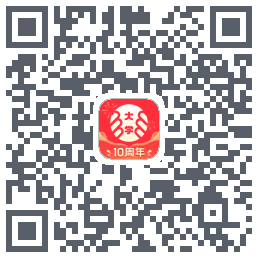 掌上大学código QR de descarga de
