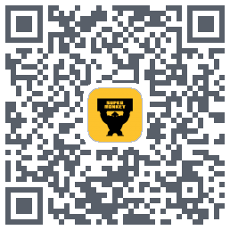 超级猩猩código QR de descarga de
