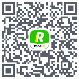 RoboUPのダウンロードQRコード