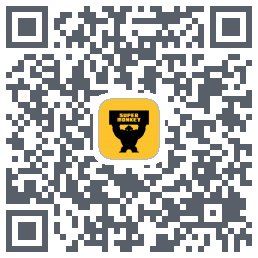 超级猩猩código QR de descarga de