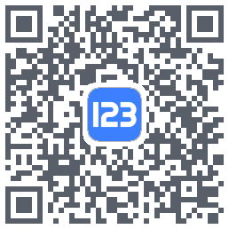 123云盘codice QR per il download