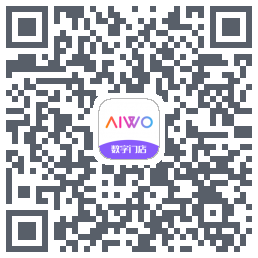 AIWO数字门店codice QR per il download