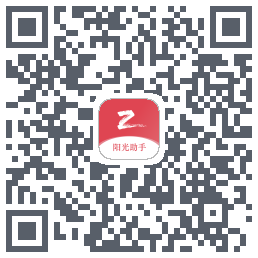阳光助手codice QR per il download