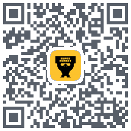 超级猩猩código QR de descarga de