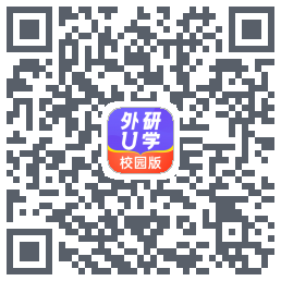 外研U学校园版código QR de descarga de