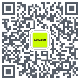 LANGSDOMdu code QR de téléchargement
