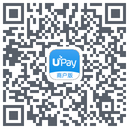 Upay商户助手的下載二維碼