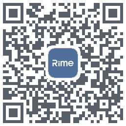 RimeData的下載二維碼